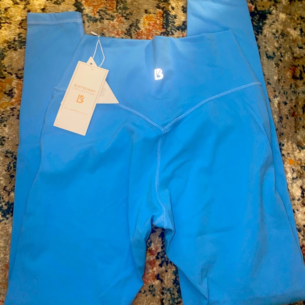 Buffbunny Collection Linx leggings in color Alaska. NWT